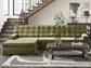 Seccional de dos piezas con chaise longue Caspian-Town