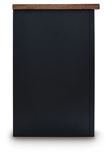 Mueble para TV Wildenauer de 76" con chimenea eléctrica