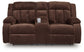 Observation DBL REC PWR Loveseat con consola