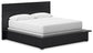Cama California King con paneles, tocador con espejo y mesita de noche de Londer