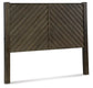 Cama Queen Arkenton con paneles y tocador con espejo