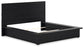 Cama California King con paneles y tocador con espejo de Londer