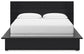 Cama California King con paneles y tocador con espejo de Londer