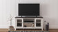 Ashley Express - Soporte para TV LG Dorrinson con opción de chimenea