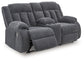 Observation DBL REC PWR Loveseat con consola