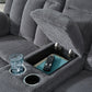 Observation DBL REC PWR Loveseat con consola