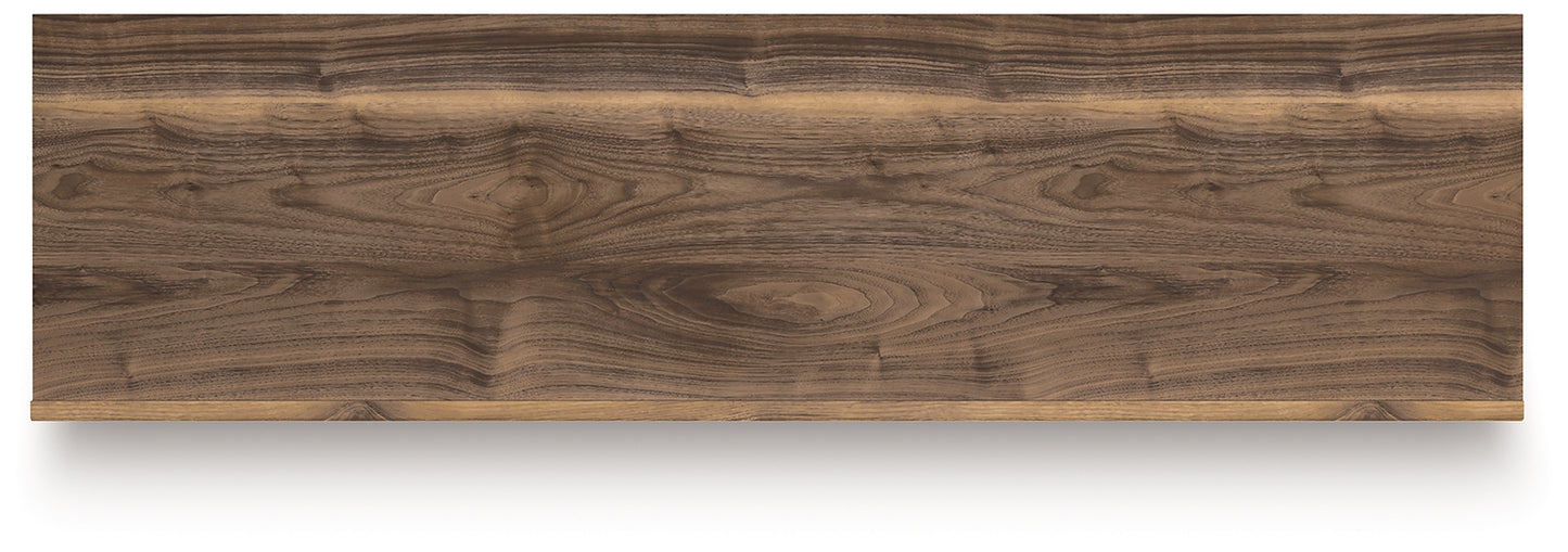 Mueble para TV Zadilyn de 72" con chimenea eléctrica