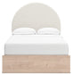 Ashley Express - Cama Arloster con paneles tapizados
