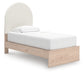 Ashley Express - Cama individual tapizada Arloster