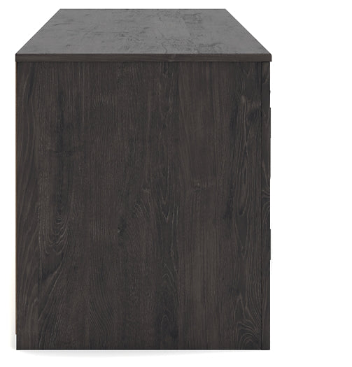 Mueble para TV Cayboni de 71" con chimenea eléctrica