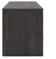 Mueble para TV Cayboni de 71" con chimenea eléctrica