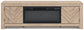 Mueble para TV Cayboni de 71" con chimenea eléctrica