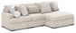 Seccional de 3 piezas Cuddle Plush con chaise longue