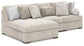 Seccional de 3 piezas Cuddle Plush con chaise longue