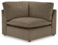 Seccional Sophie de 5 piezas con chaise longue
