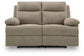 Loveseat reclinable de deslizamiento lateral