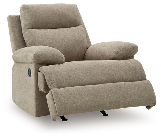 Sillón reclinable mecedor de deslizamiento lateral