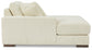 Seccional Lindyn de 4 piezas con chaise longue