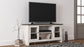 Ashley Express - Soporte para TV LG Dorrinson con opción de chimenea