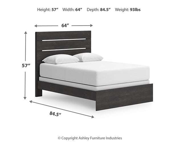 Ashley Express - Cama con paneles Hollivern