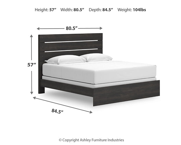 Ashley Express - Cama con paneles Hollivern