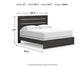 Ashley Express - Cama con paneles Hollivern