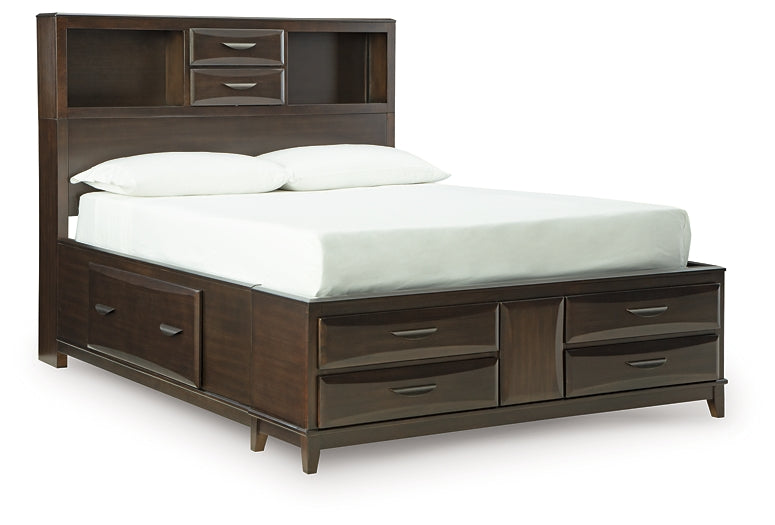 Ashley Express - Cama Vanmore con almacenamiento
