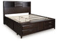 Ashley Express - Cama Vanmore con almacenamiento