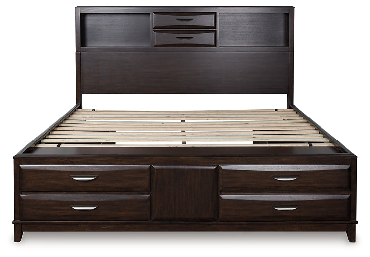 Ashley Express - Cama Vanmore con almacenamiento