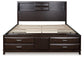Ashley Express - Cama Vanmore con almacenamiento