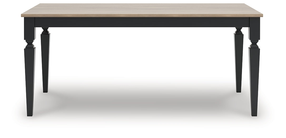 Mesa de comedor rectangular Brenkerton