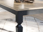 Mesa de comedor rectangular Brenkerton