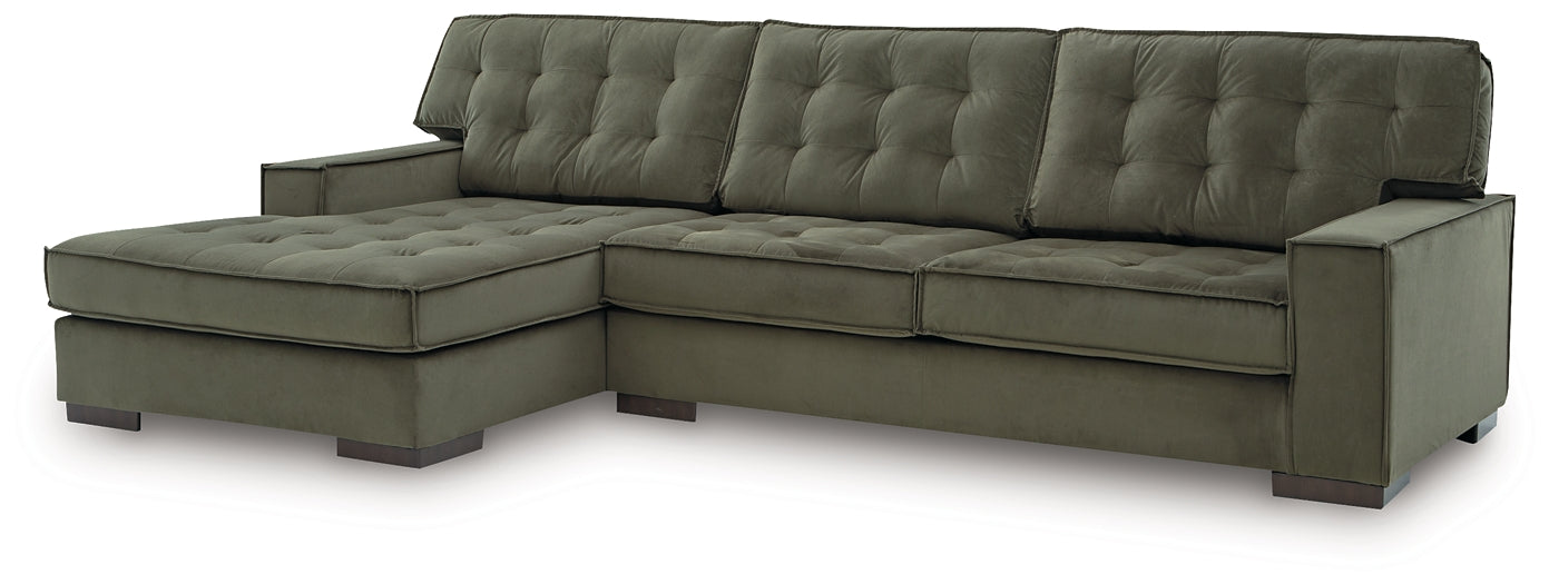 Seccional de dos piezas con chaise longue Caspian-Town