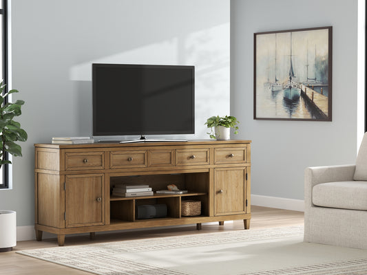 Mueble de TV Sharlance XL con opción de chimenea