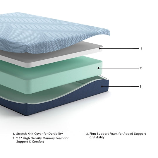 Ashley Express - Colchón de espuma viscoelástica Peak 2.0 10