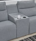 Seccional reclinable eléctrico ModMax II de 5 piezas