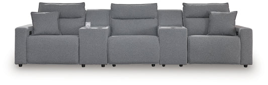 Seccional reclinable eléctrico ModMax II de 5 piezas