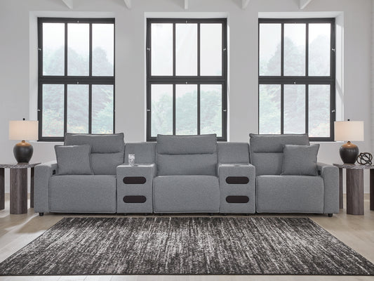 Seccional reclinable eléctrico ModMax II de 5 piezas