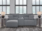 Seccional reclinable eléctrico de 3 piezas ModMax II con chaise longue