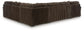 Seccional de 4 piezas con chaise longue Midnight-Madness