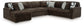 Seccional de 4 piezas con chaise longue Midnight-Madness