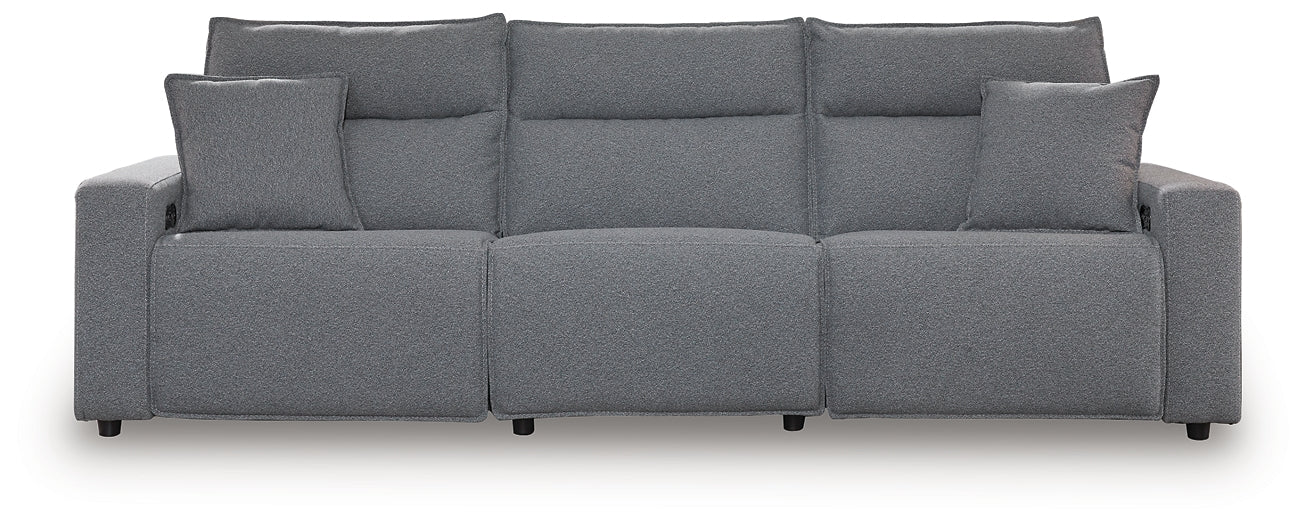Seccional reclinable eléctrico de 3 piezas ModMax II