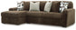Sofá seccional de dos piezas con chaise longue Midnight-Madness