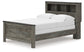 Ashley Express - Cama Frandern con estantes y librería