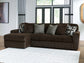 Sofá seccional de dos piezas con chaise longue Midnight-Madness