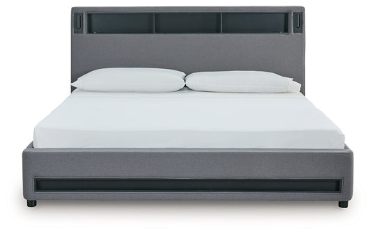 Cama tapizada California King de Verishaw