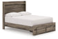 Cama de almacenamiento con paneles completos Elbrim