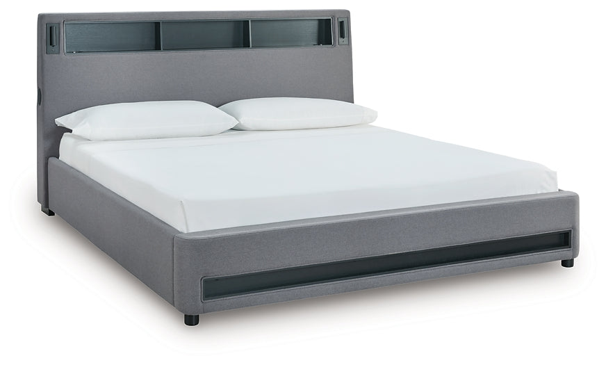 Cama tapizada California King de Verishaw