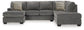 Seccional de 2 piezas Riverfield con chaise longue