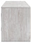 Mueble para TV Cayboni de 71" con chimenea eléctrica